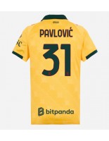 AC Milan Strahinja Pavlovic #31 Tredjedrakt Dame 2025-26 Korte ermer